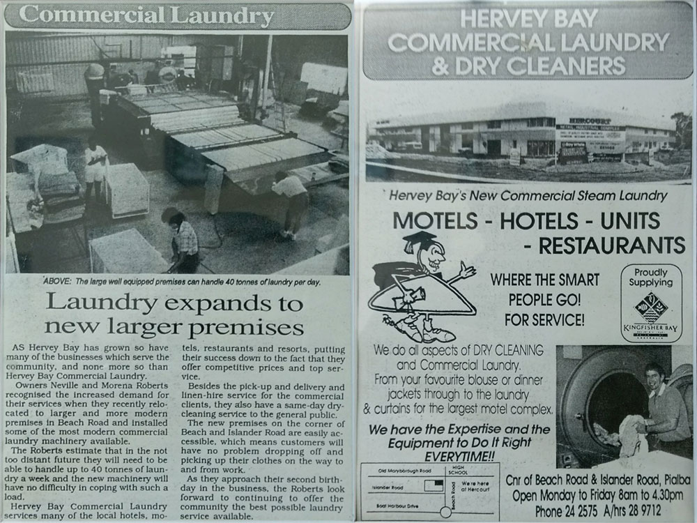 Newspaper Article - About Us - Consolidated Linen Service